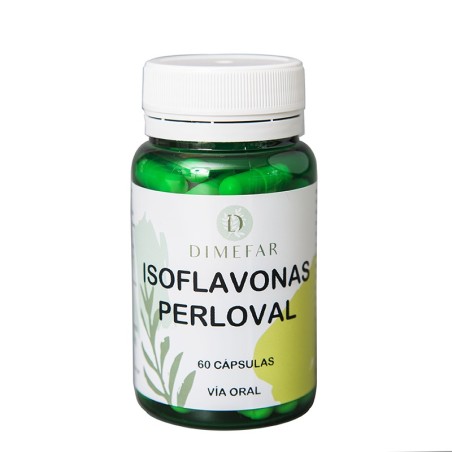 Perloval® 60 Cápsulas con Isoflavonas de soja y Maca - Dimefar