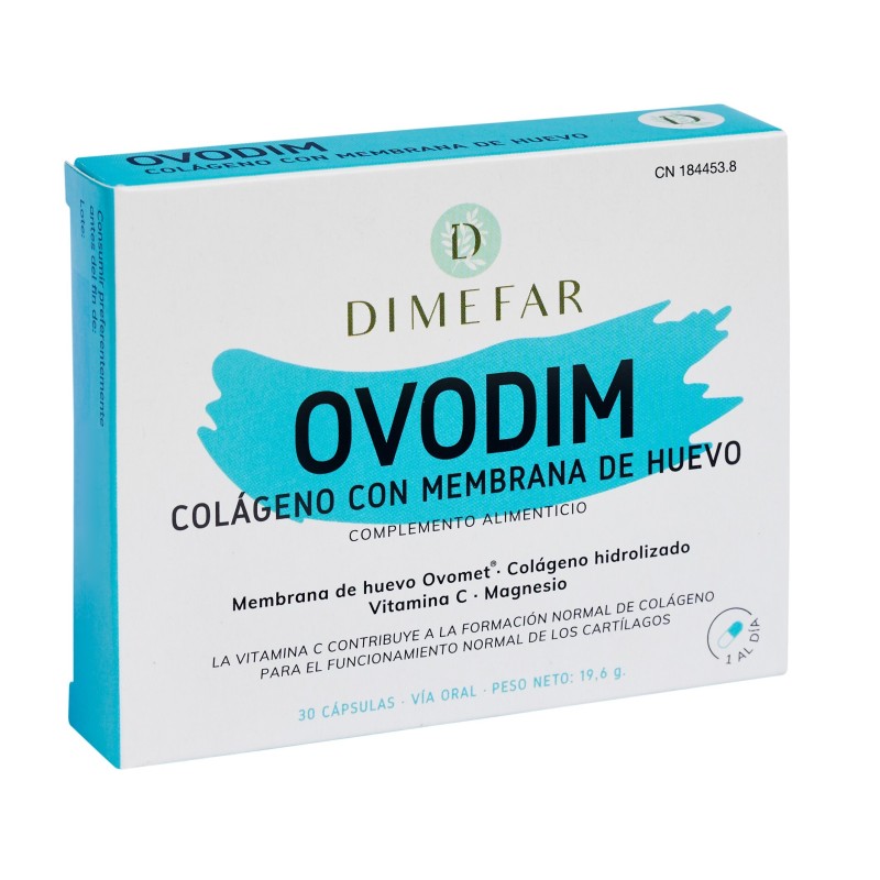 Dimefar Colágeno 30 Cápsulas com Ovomet® - Dimefar