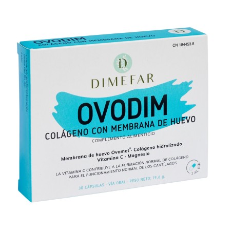 Dimefar Colágeno 30 Cápsulas com Ovomet® - Dimefar