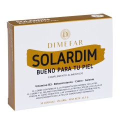 Solardim - 30 capsulas con Betacarotenos