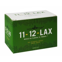 Santa Flora - nº 11-12 LAX 25 sobres con sen, alcaravea, regaliz, menta y malva.