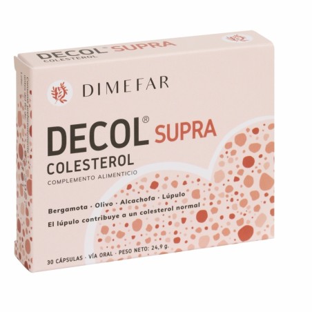 Decol Supra 30 cápsulas con Bergamota, Olivo, Alcachofa y Lúpulo