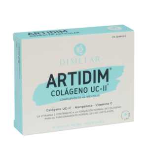 Artidim® 30 Cápsulas Colágeno, Manganeso y Vitamina C - Dimefar