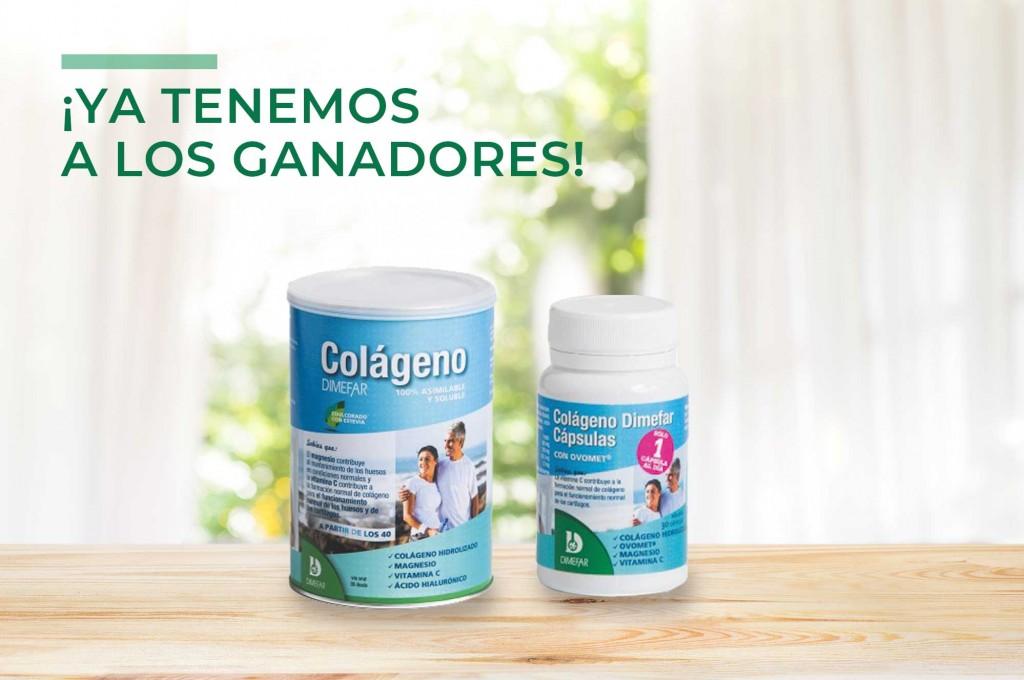 Vencedores do sorteio do pó Collegan e Ovomet