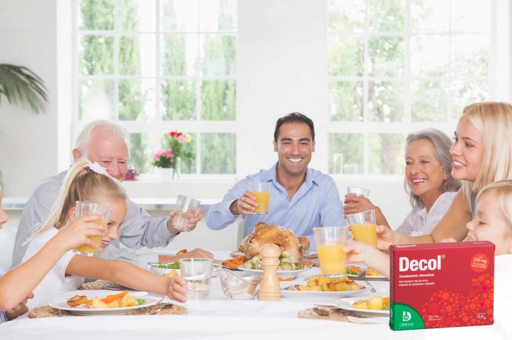 Controle o colesterol para desfrutar das refeições de Natal