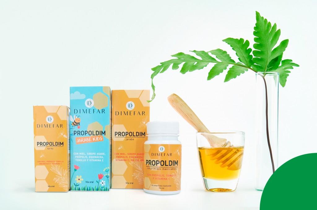 Propoldim, el nuevo remedio antigripe disponible en jarabe, spray y comprimidos