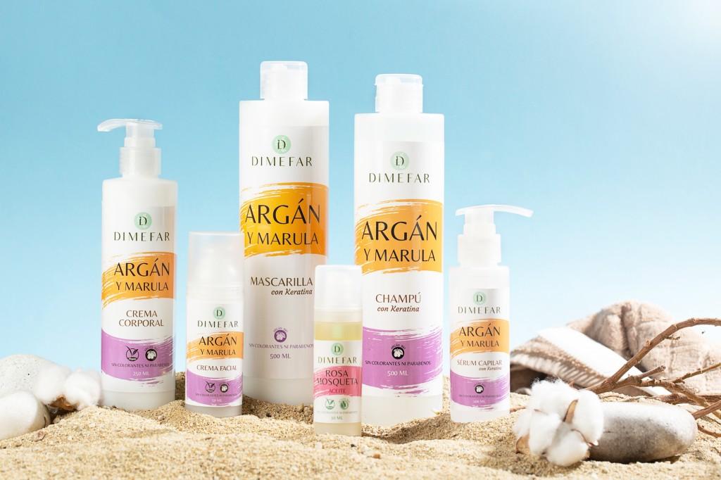 A união do óleo de argan e marula para cuidados com a pele e os cabelos