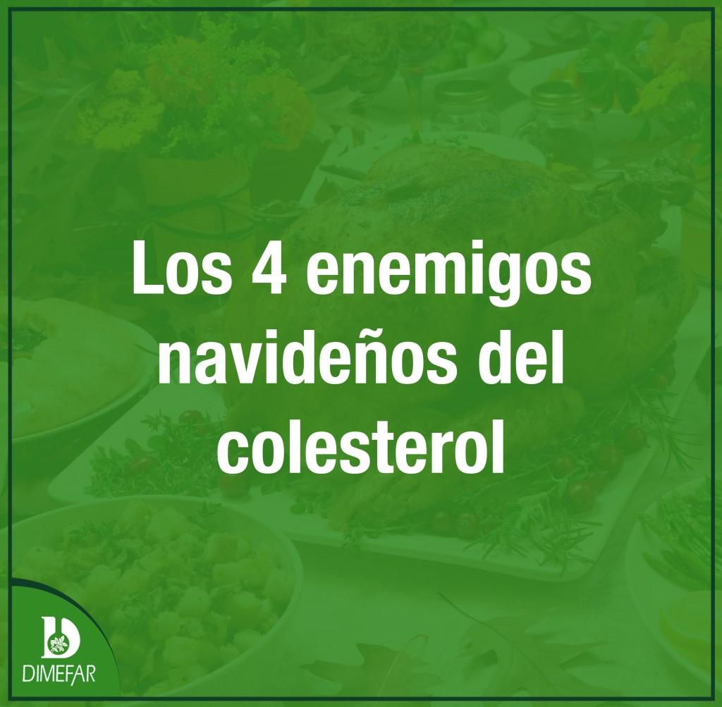 Los cuatro enemigos navideños del colesterol 